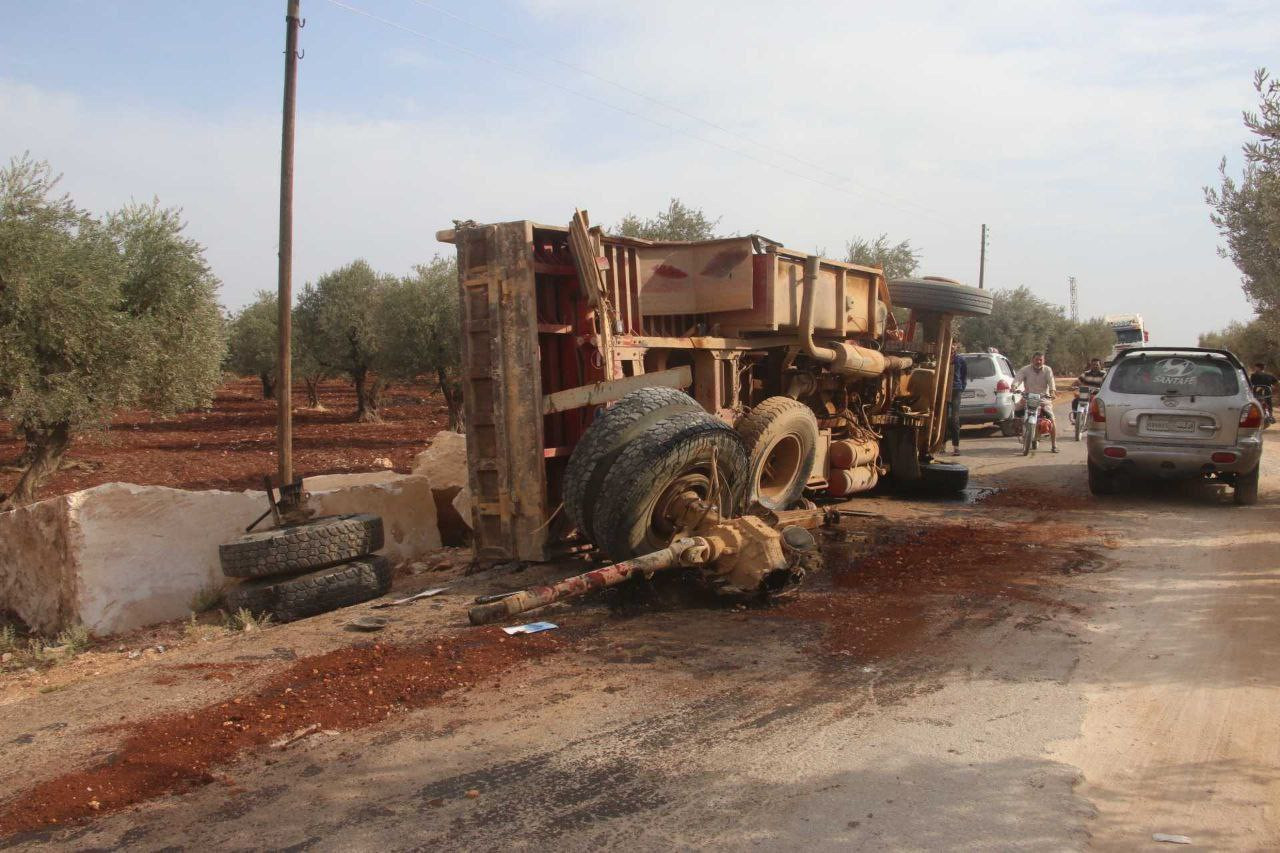 سبع إصابات بخمسة حوادث سير شما...