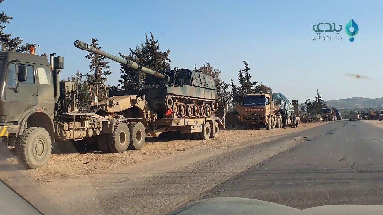 مدرعات تركية تصل "كفرجنة" بريف...