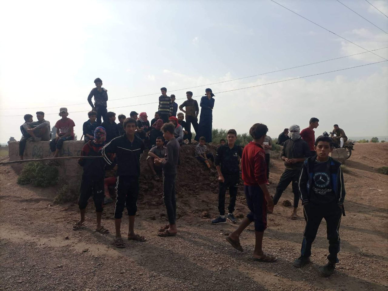 احتجاجات ضد "قسد" في ديرالزور...