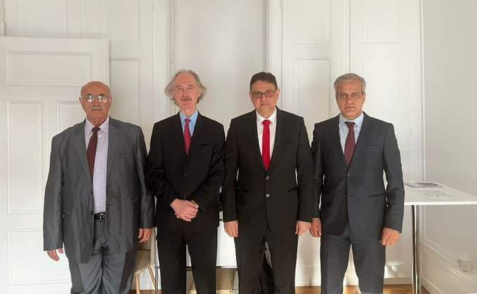 هيئة التفاوض تجتمع مع بيدرسون...