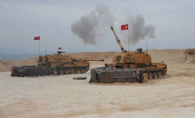 قصف تركي يستهدف مواقع لـ "قسد"...