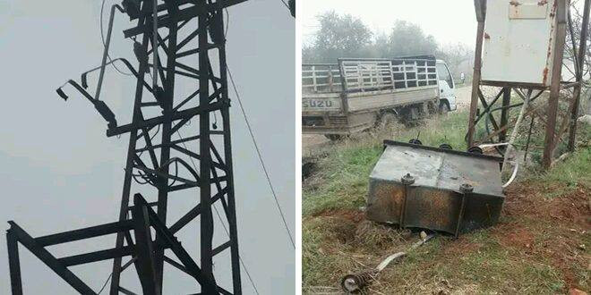 سرقة محولة كهرباء تحرم قريتين...