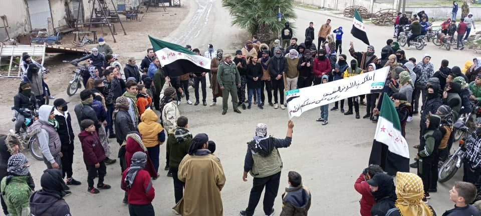 درعا.. مظاهرات تطالب بإسقاط ال...