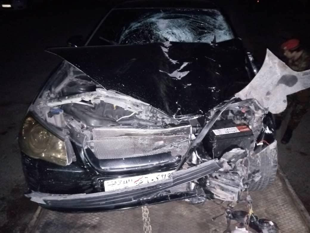 ثلاث وفيات بحادث تصادم على طري...