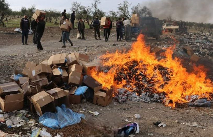 إتلاف عشرات الأطنان من المواد...