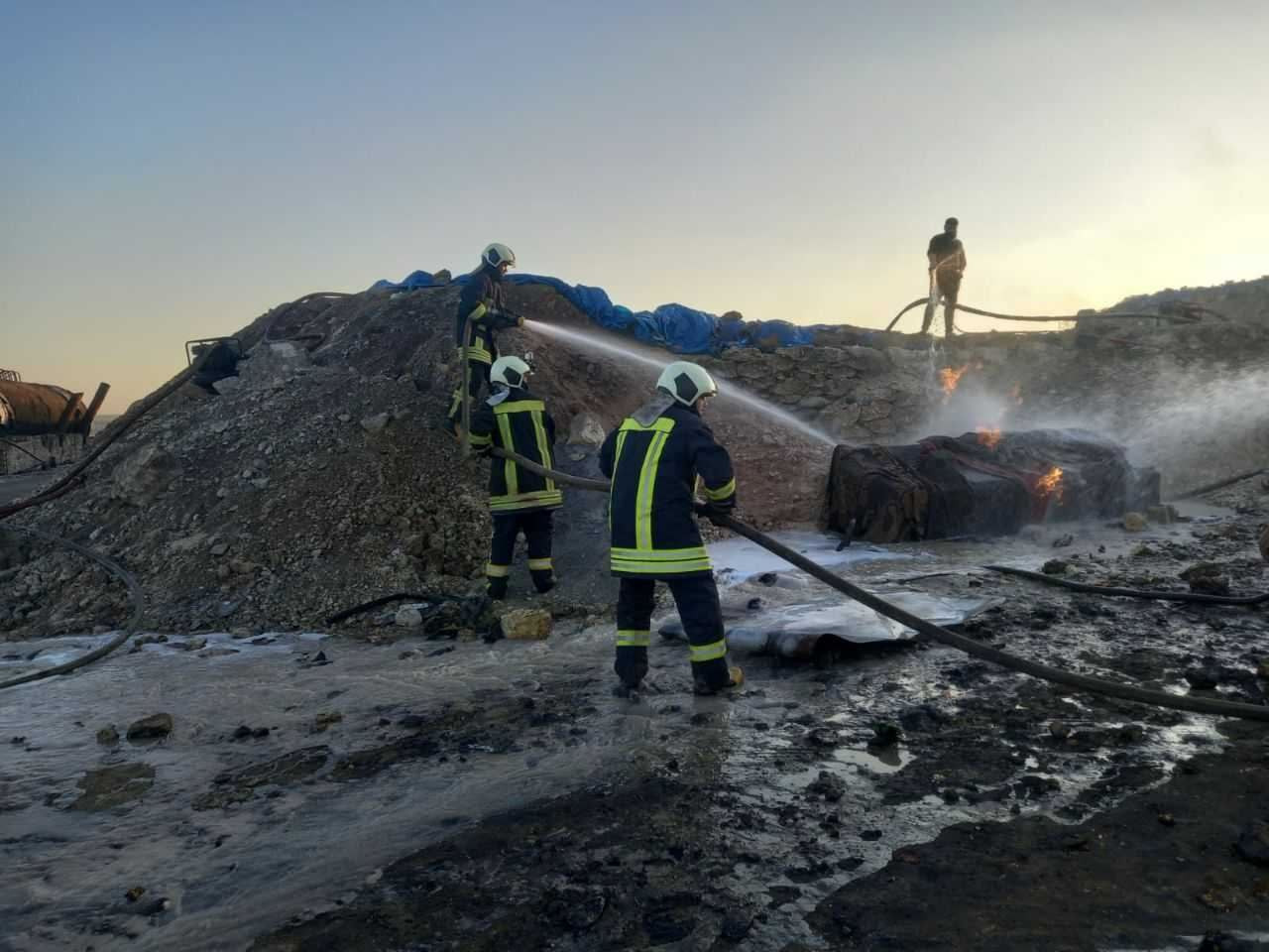 جرحى حرائق وحوادث سير عدّة في...