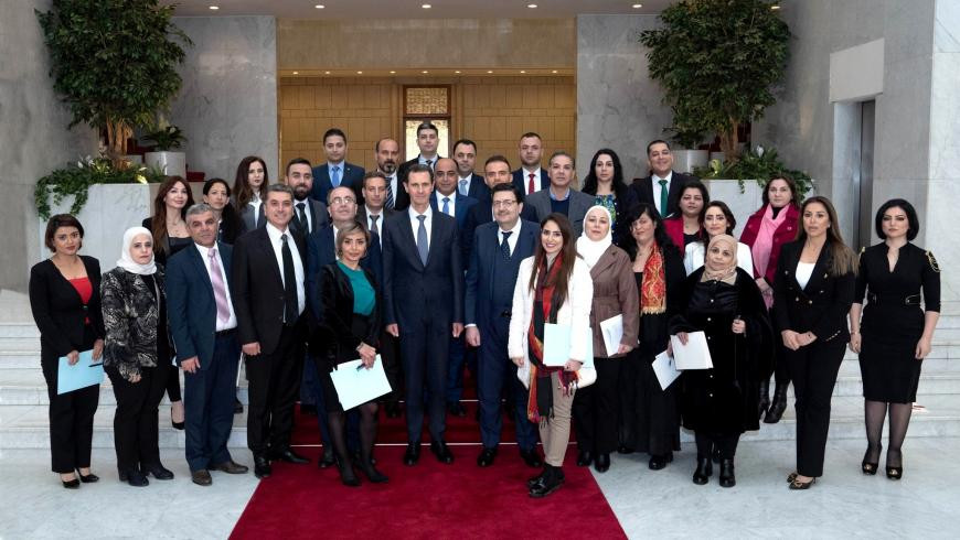 أوامر مباشرة من "الأسد" لصحفيي...