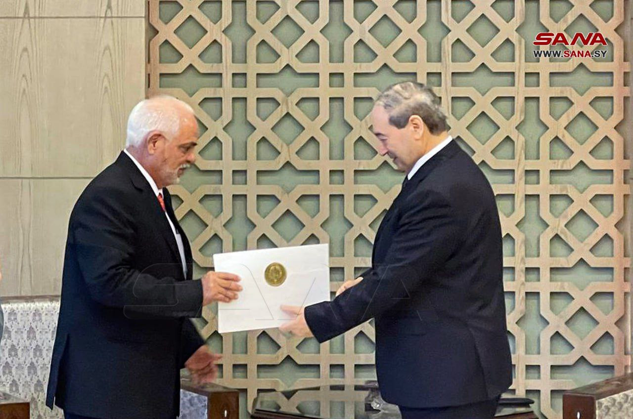 دمشق تتسلم أوراق اعتماد سفير "...