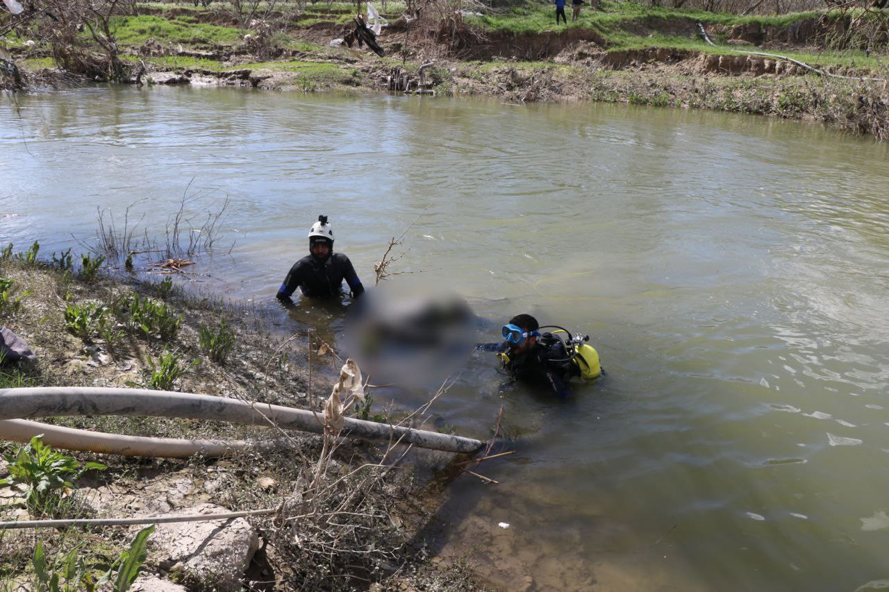 انتـشال جثـةشاب من نهر العاصي...