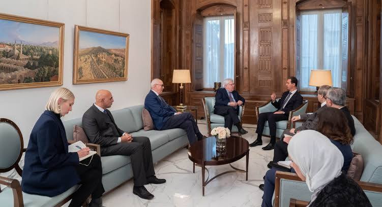 مسؤول أممي يبحث مع "الأسد" مسا...