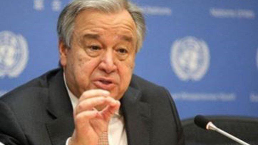 "غوتيريش" يشعر بالقلق إزاءقصف...