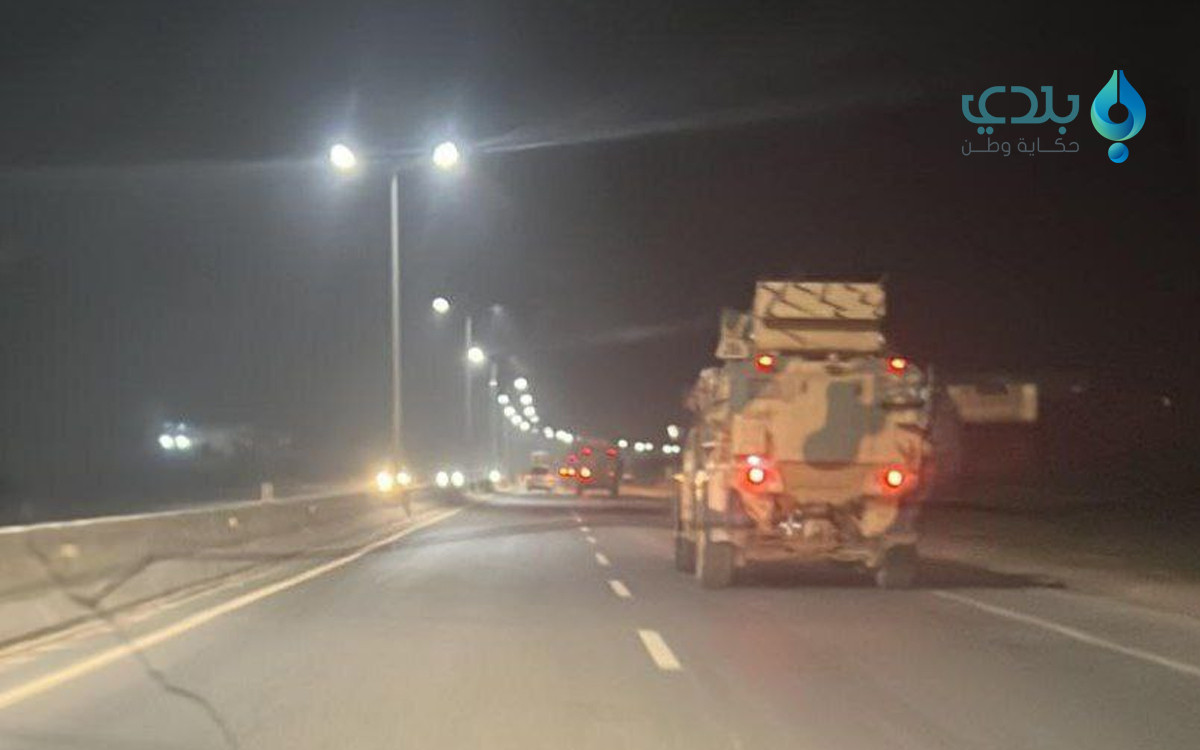 تركيا تدفع بـ15 آلية عسكرية إل...