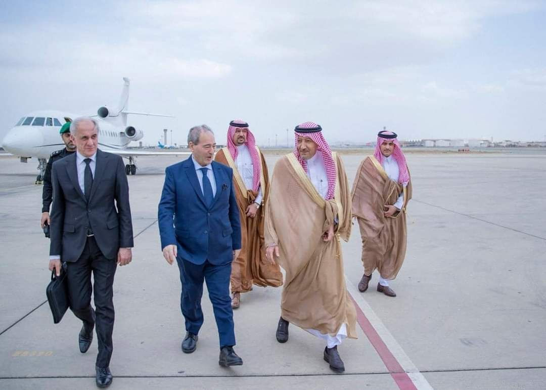 وزير خارجية النظام يصل السعودي...