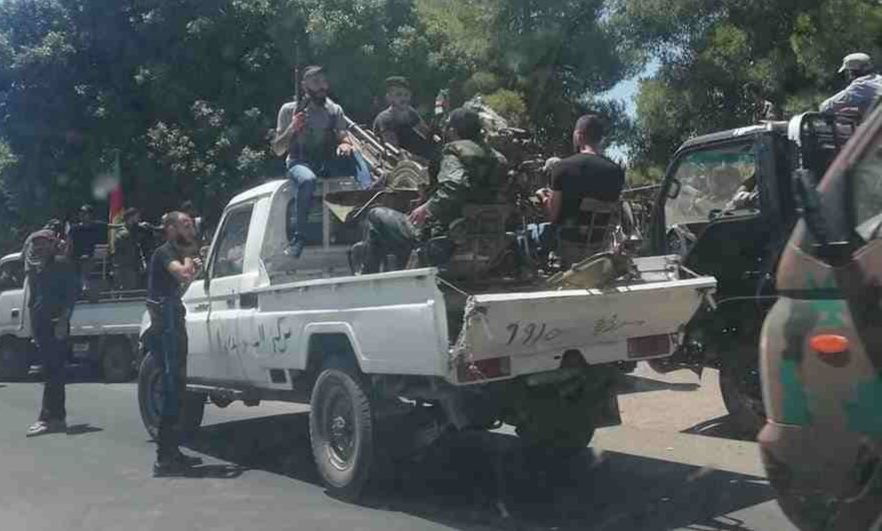 مجموعة أهلية تعترض دورية لميلي...