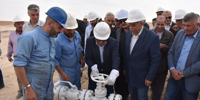 النظام يعلن بدء إنتاج الغاز من...