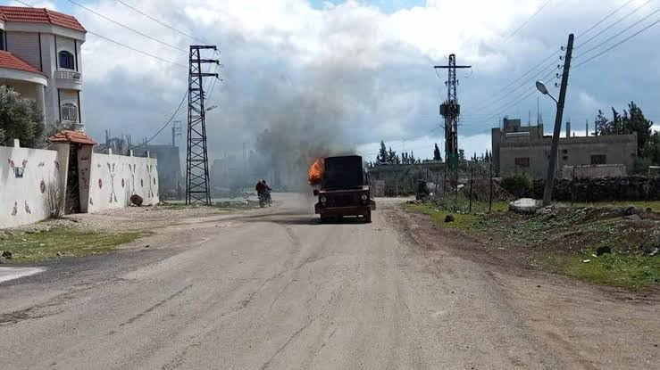 اشتباكات في مدينة جاسم شمال در...