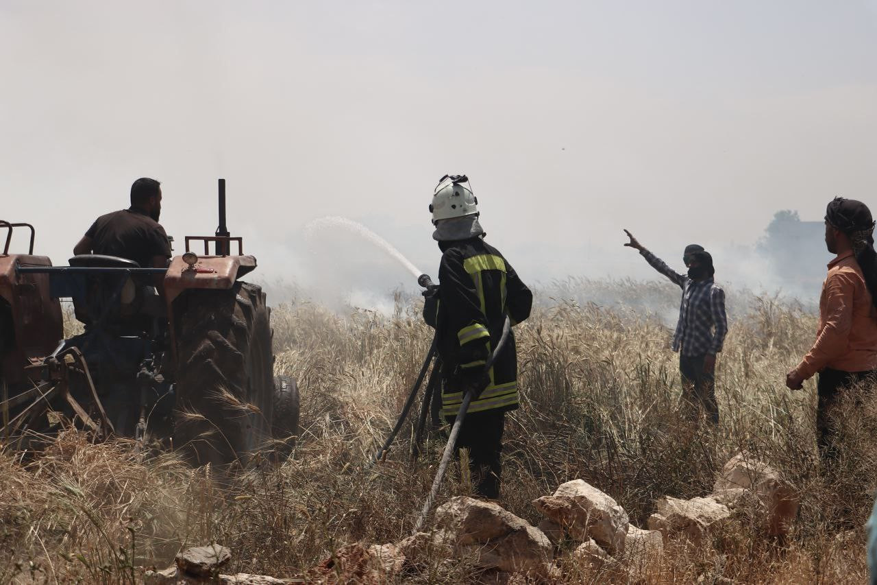 الدفاع المدني يستجيب لثمانية ح...