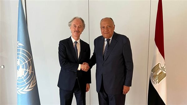 بيدرسون يبحث الملف السوري مع و...