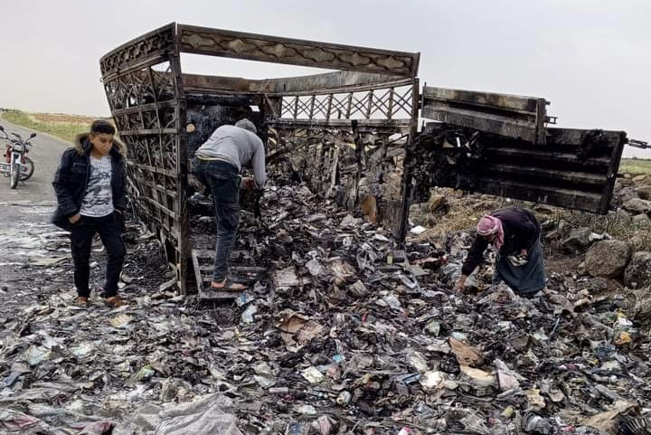 مقتل شخص وحرق شاحنة بحادثين من...