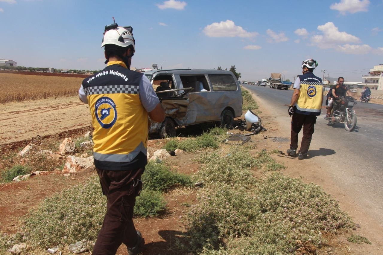 إصابات بحوادث سير وحرائق في شم...