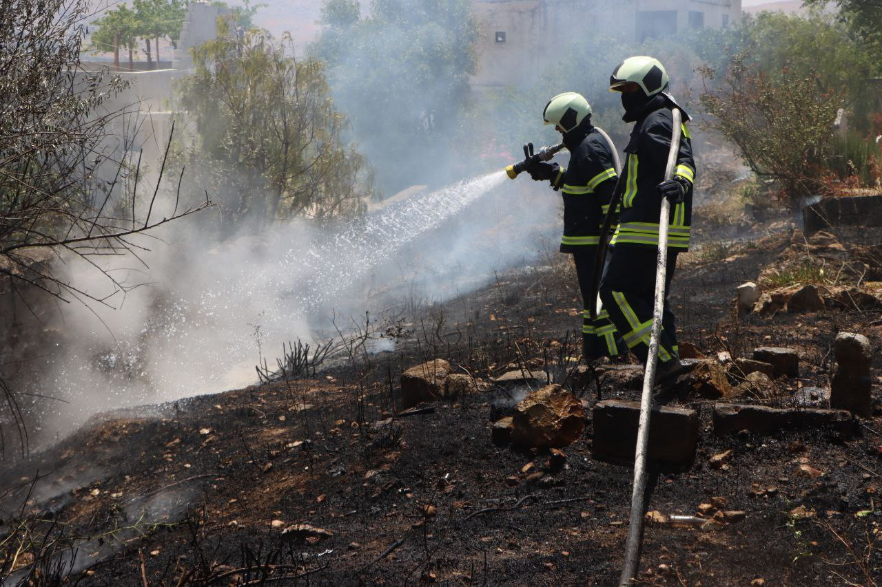 الدفاع المدني يوثّق إخماد 16 ح...