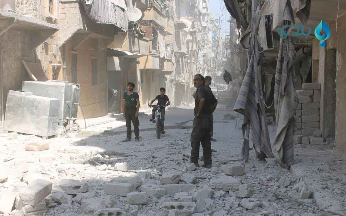 11 شهيدا بقصف النظام على حلب