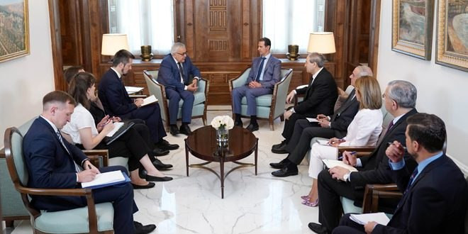 نائب وزير الخارجية الروسي يجتم...