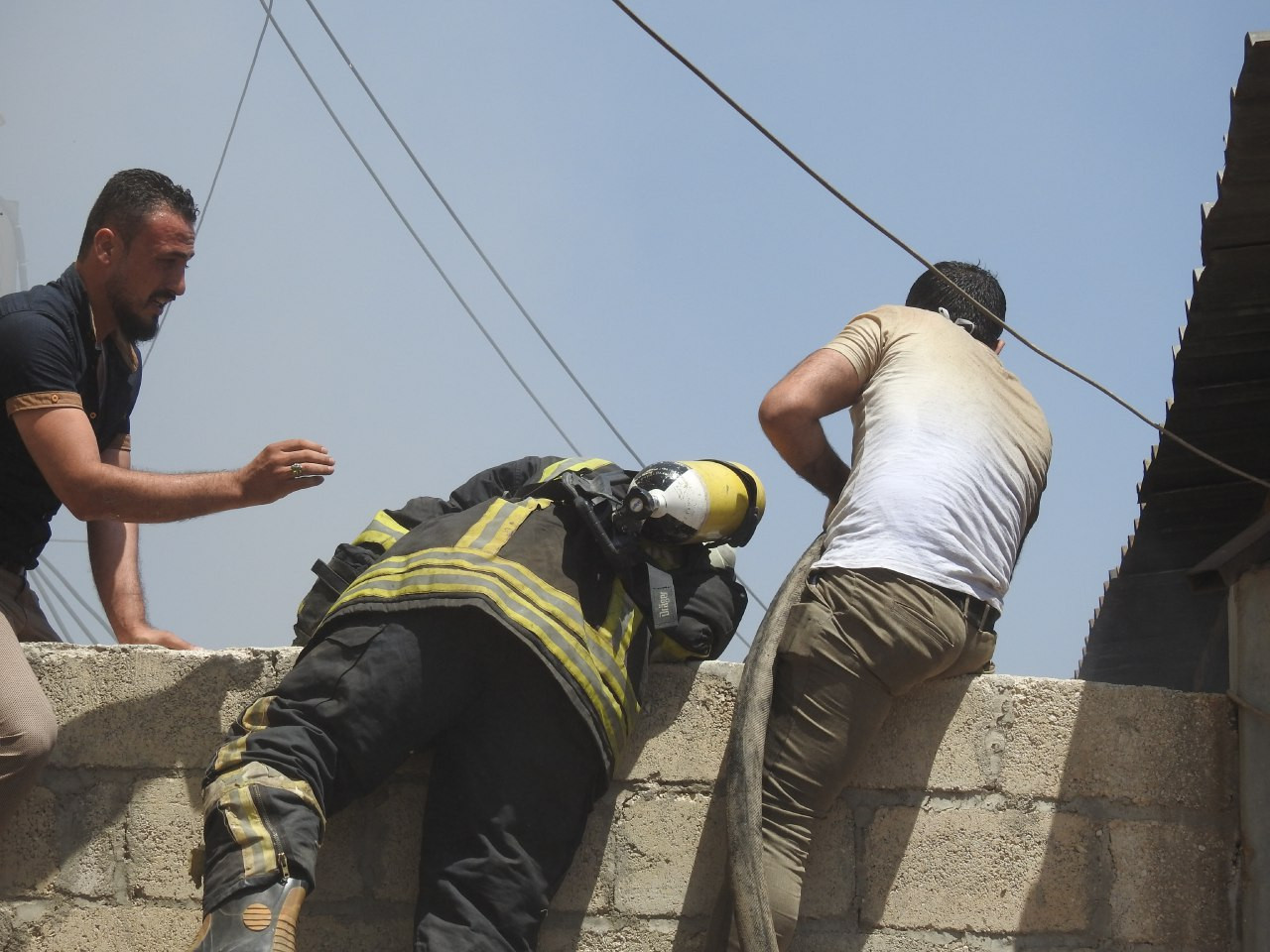 حلب.. العثور على جثةمتفحمة في...