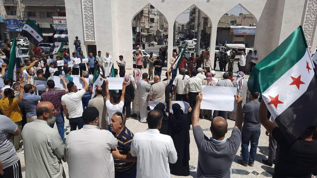 وقفات احتجاجية شمال غرب سوريا...