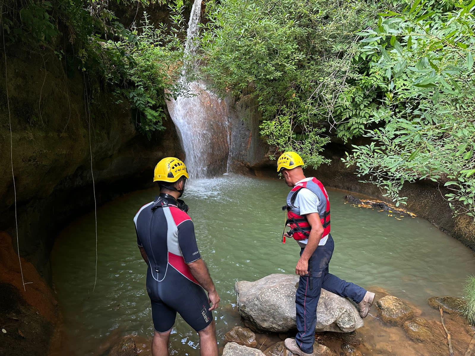 وفاة شاب سوري غرقا في شلالات ك...