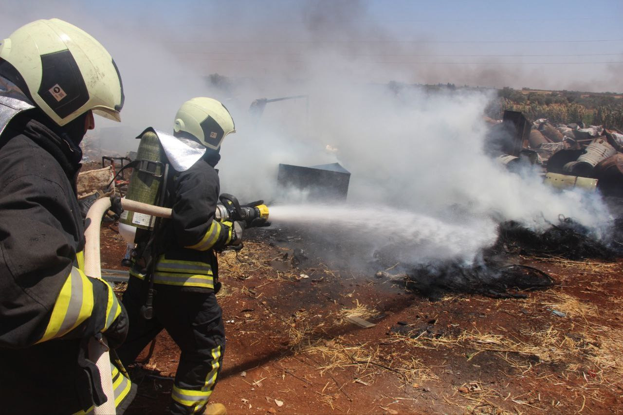 إصابة وخسائر مادية في 9 حرائق...