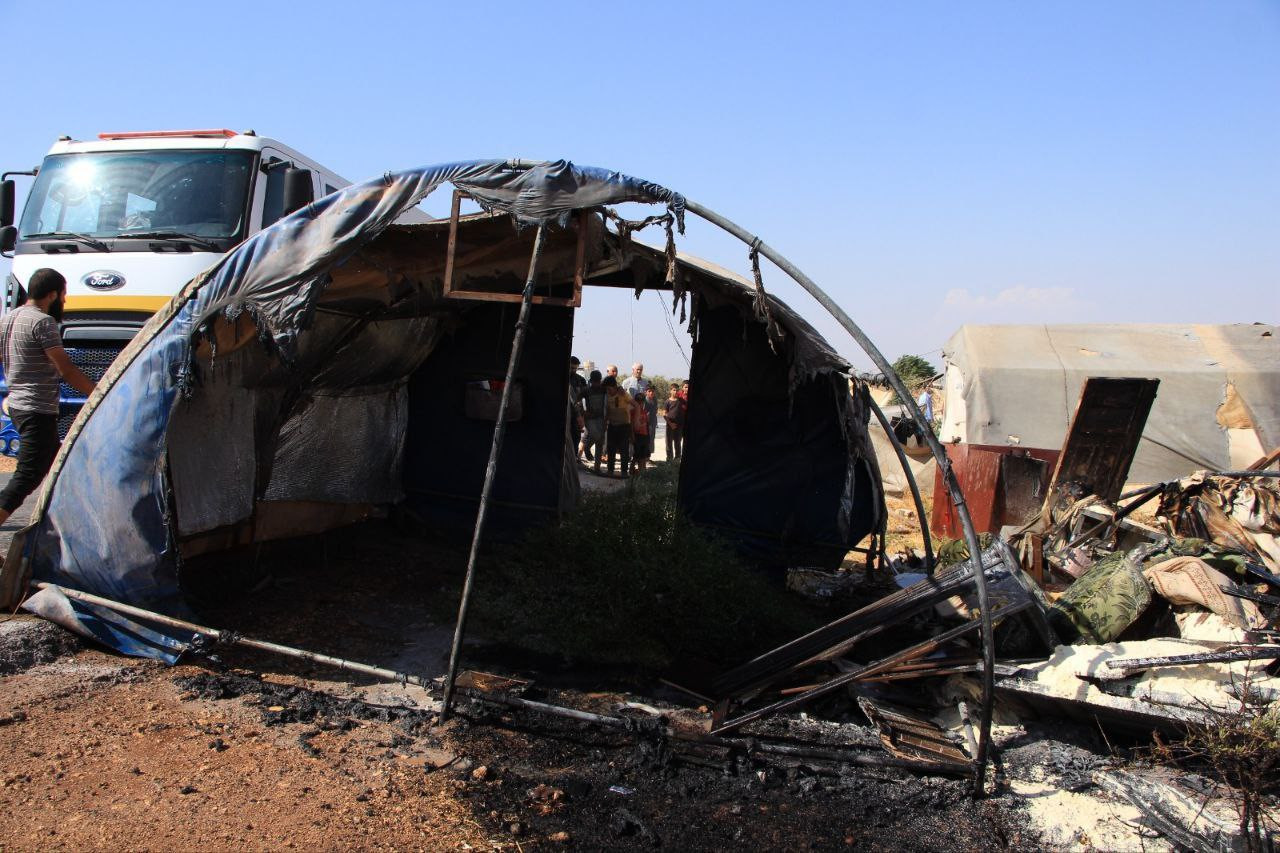 إصابات بحادث سير وستة حرائق شم...