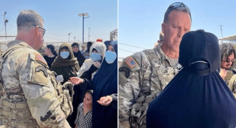 قائد عسكري أمريكي بارز يزور مخ...