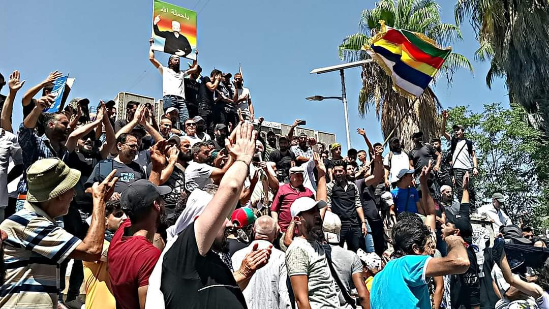 مظاهرات مسائية في السويداء تحي...