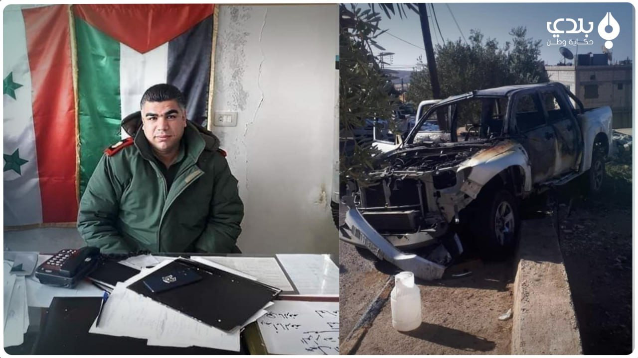 إصابة مدير ناحية سعسع جراء است...