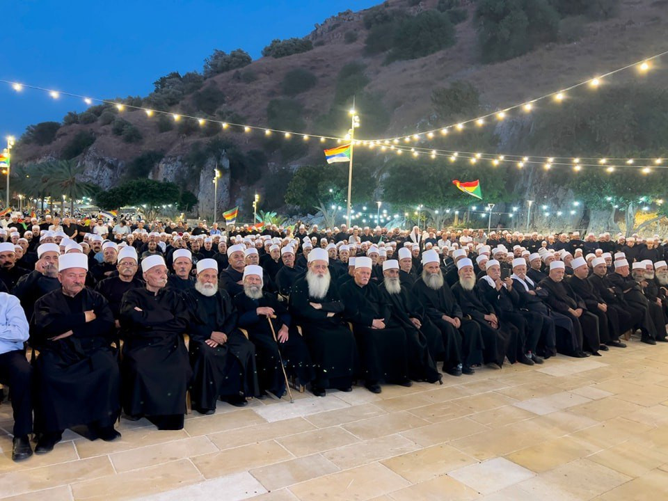 الرئيس الروحي للدروز في فلسطين...