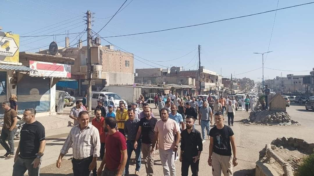 الاحتجاجات تتصاعد في القامشلي...