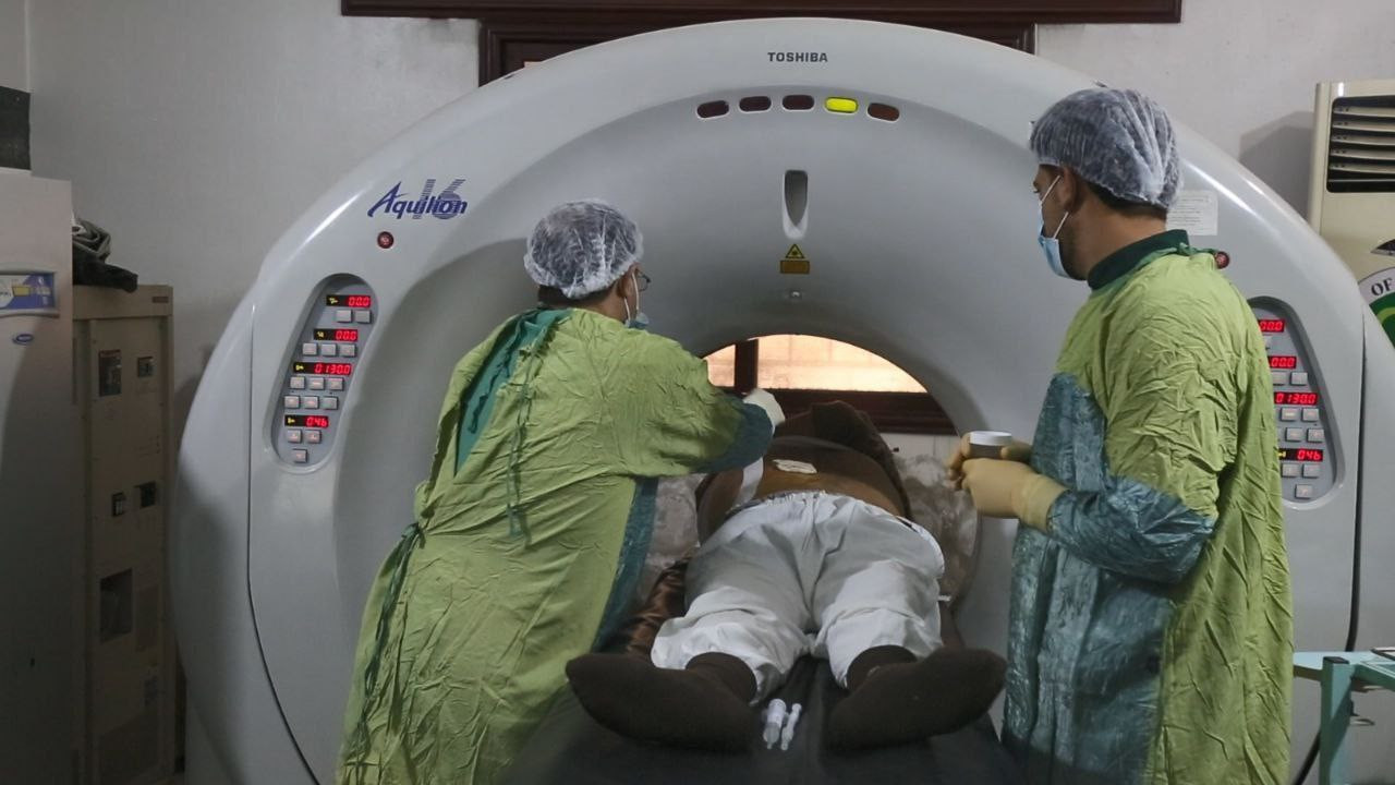 مناشدات لتأمين جهاز طبقي محوري...