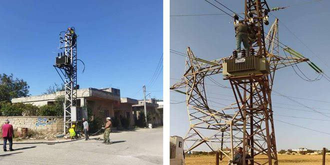 "كهرباء حمص" عاجزة ومزارعو الت...