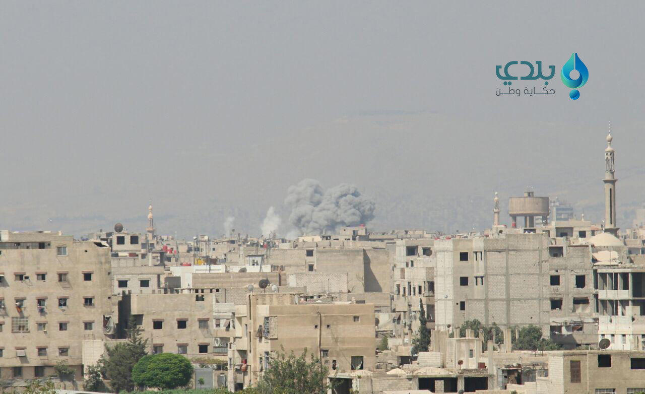 قوات النظام تصعد حملتها الجوية...