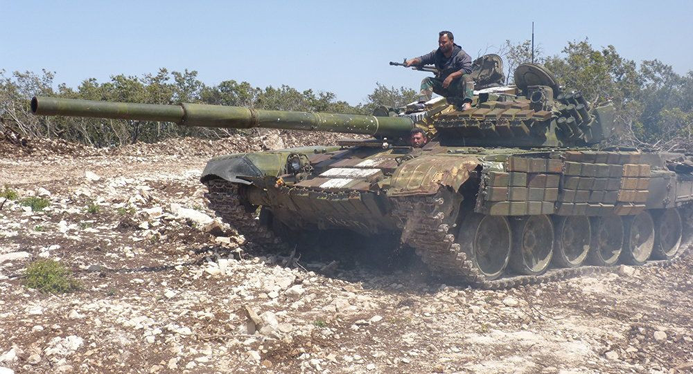 فصائل المعارضة تدمر دبابةوتقنص...