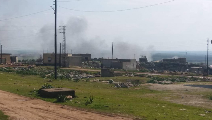 شهيد مدني بقصف مدفعي للنظام عل...