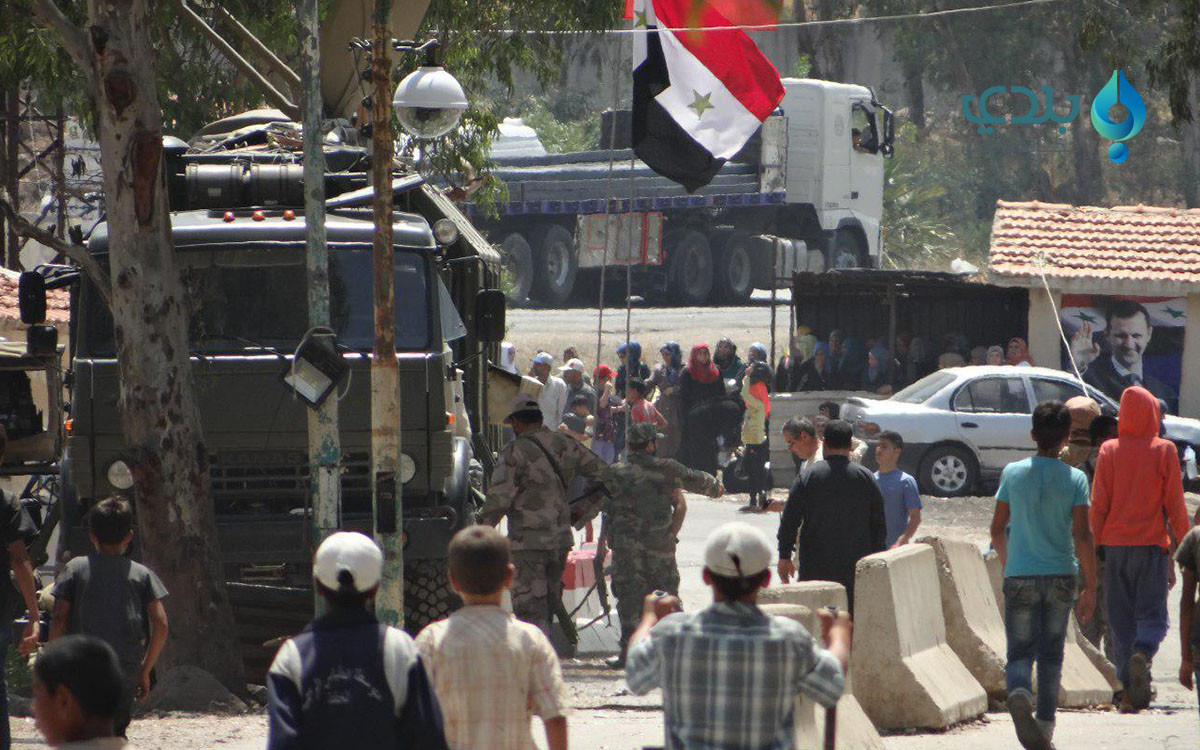 إعادة فتح معبر "الغاصبية" بريف...