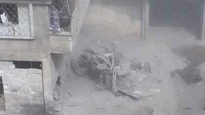 إصابة طفلين بقصف النظام على ار...