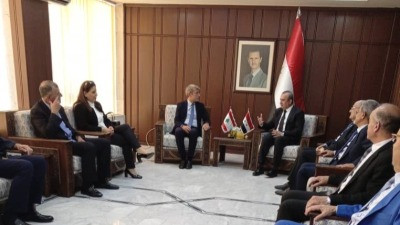 لمناقشة ملفي المياه واللاجئين....