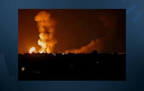 إحراق  شاحنة خضار بريف البوكما...