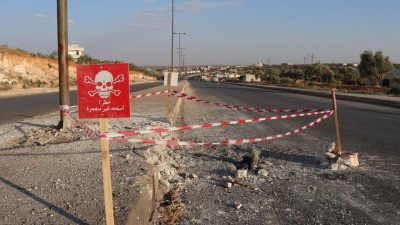 الدفاع المدني يحصي القذائف غير...