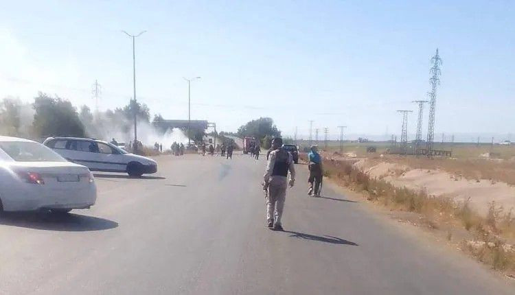 استهداف "باص مبيت" لقوات النظا...