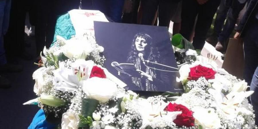 تشييع الفنانة "فدوى سليمان" في...