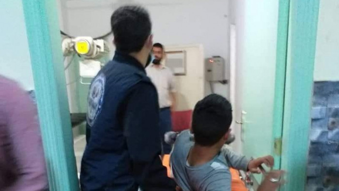 إصابة مدني وعناصر من "قسد" بان...